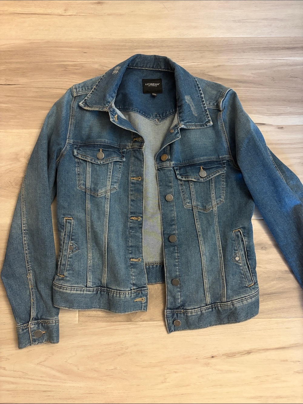 Liverpool Classic Blue Denim Jacket